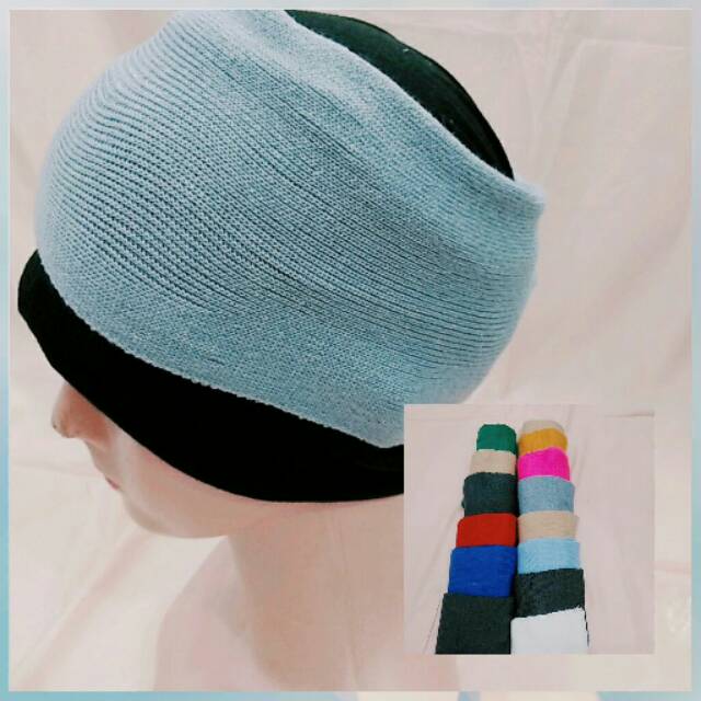 Anak jilbab daleman jilbab rajut premium bando/bendo