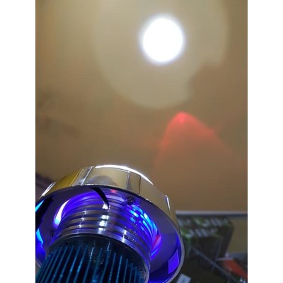 Proji Led Projektor Komplit Angel Eyes + Demon Eye Cahaya 3 mode