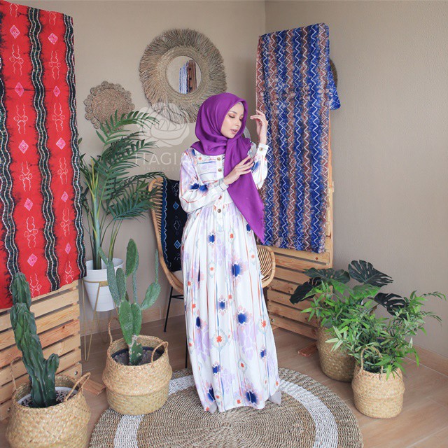 𝐇𝐚𝐠𝐢𝐚 𝐈𝐧𝐝𝐨𝐧𝐞𝐬𝐢𝐚 @𝐇𝐚𝐠𝐢𝐚_𝐢𝐝 Jumputan Dress Rayon / Dress Tiedye / Homedress Rayon /Gamis Rayon Premium