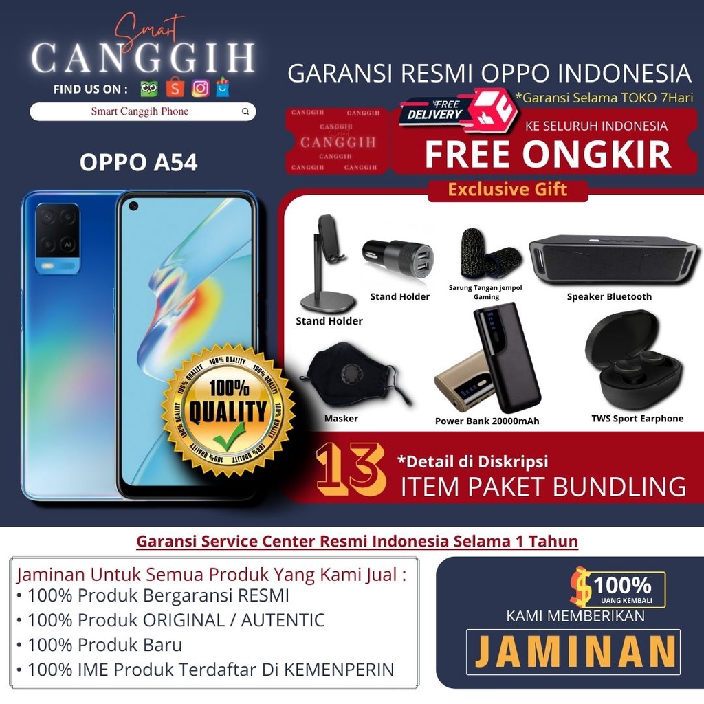 OPPO A54 RAM 6/128 GB