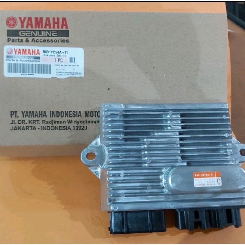 ECU Yamaha Aerox 155 tipe S remote keyless 2017  Kode part B63-H594A-11