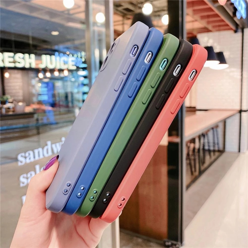 Soft Case Bahan Tpu Warna Permen Untuk Samsung Galaxy S22 S21 S20 FE Ultra S10 Plus 4G 5G 2021