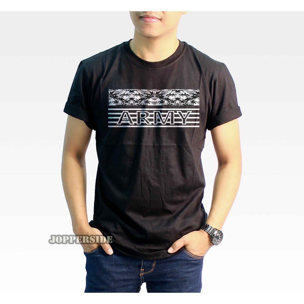 JOPPERSIDE TSHIRT KAOS DISTRO ARMY LORENG TACTICAL TENTARA PRIA ORIGINAL PREMIUM TS47