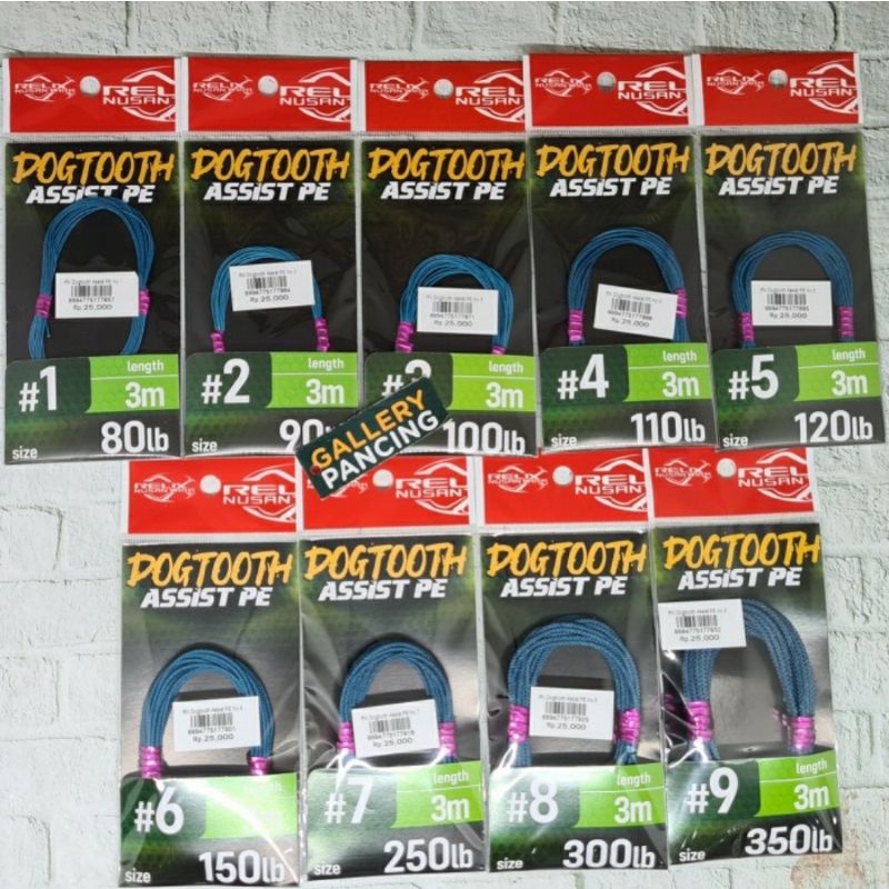 Tali Kevlar Relix Nusantara Dogtooth Assist PE