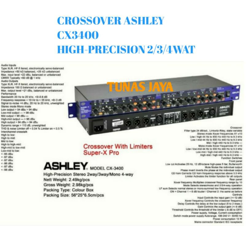 CROSSOVER ASHLEY CX3400 ASHLEY CX 3400