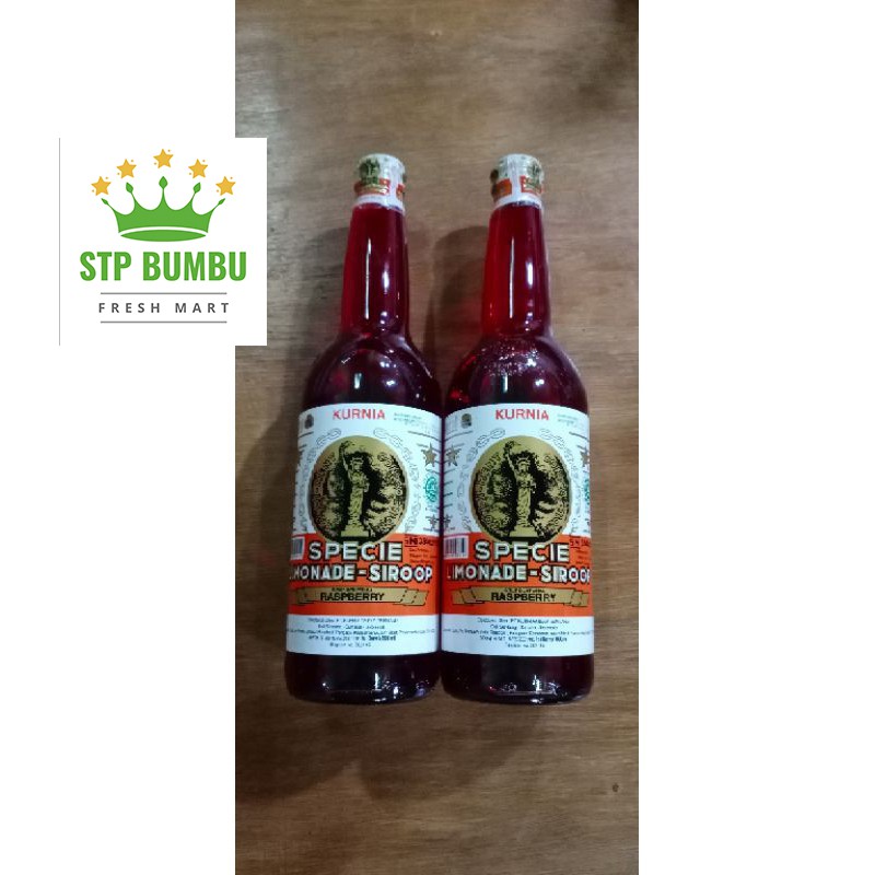 Sirup Kurnia Raspberry Cap Patung 1 Botol / Specie Limonade - Siroop