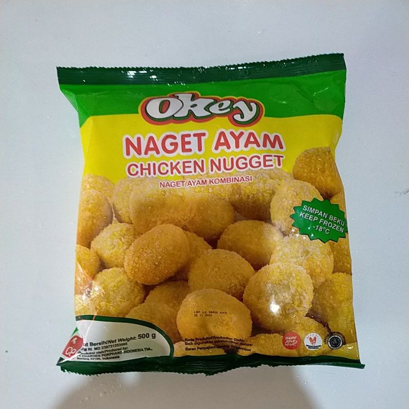 

Okey Nugget Ayam 500gr