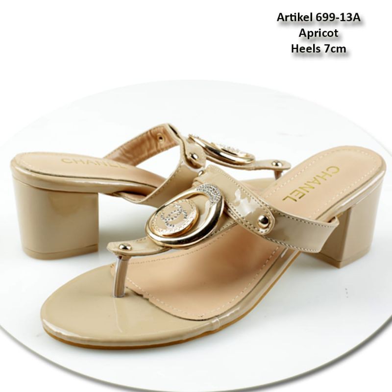 Sandal wedges import jepit kode 890