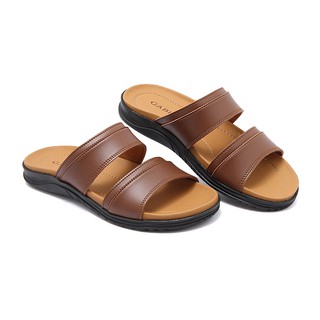 Gabino Sandal Pria Slip On Casual Delana Brown G2AB8005 Gabino Sandal Pria Slip On Casual Delana Brown G2AB8005