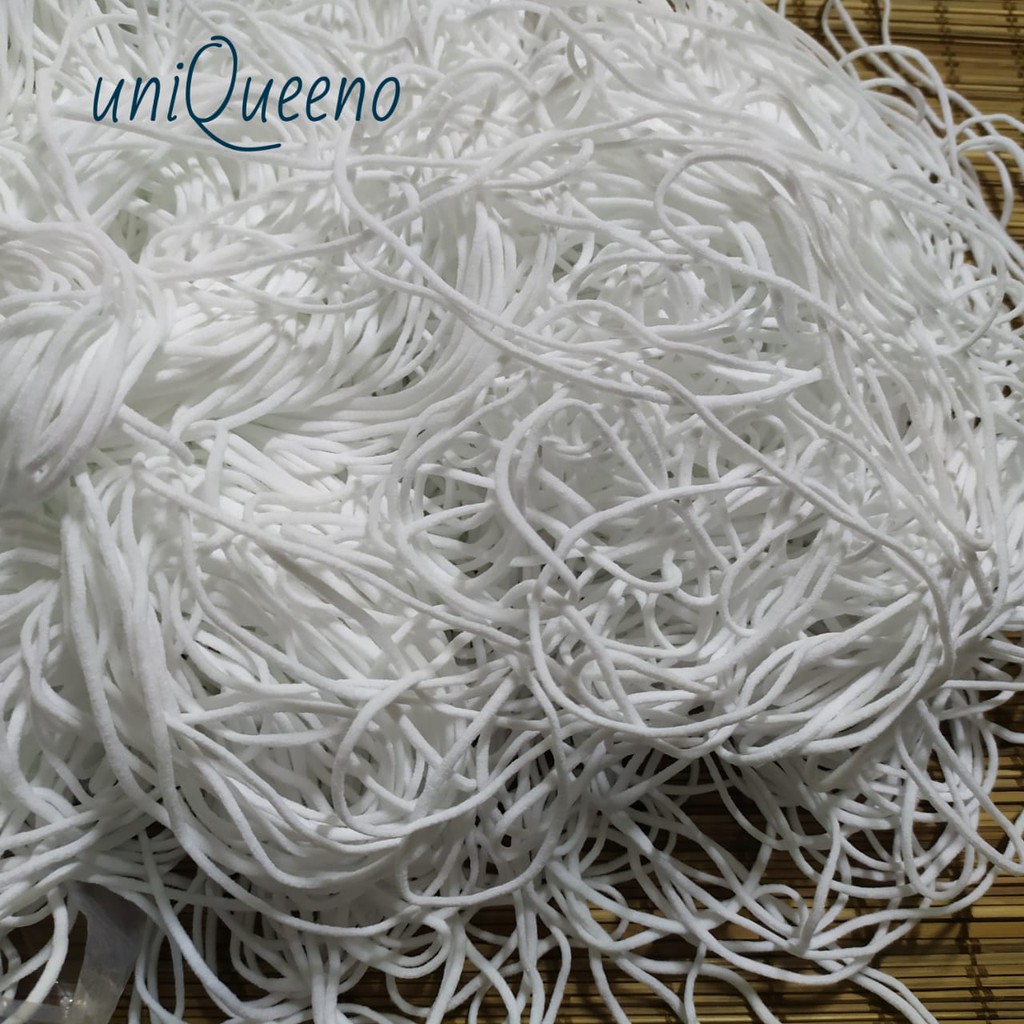 Tali Karet Masker Sensi Putih