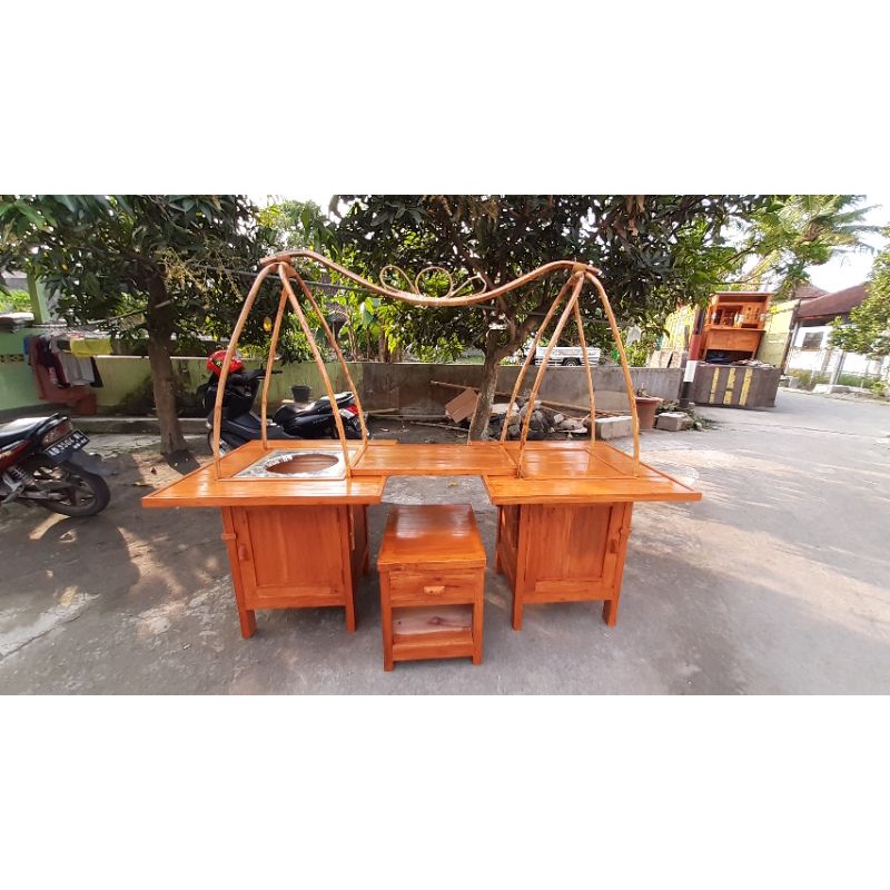 Gerobak soto pikul kudus / gerobak tongseng sate/gerobak dawet/rombong soto kudus