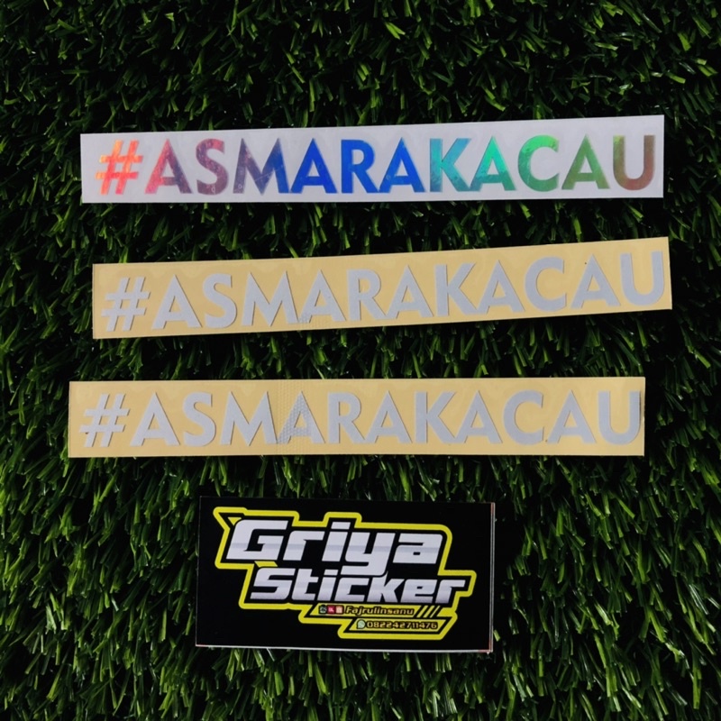 Sticker cutting stiker #ASMARAKACAU viral