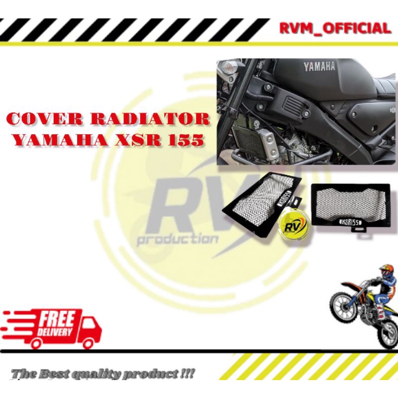 COVER RADIATOR XSR 155 Cover Radiator Yamaha XSR 155 Tutup Radiator XSR 155 Pelindung Radiator XSR J