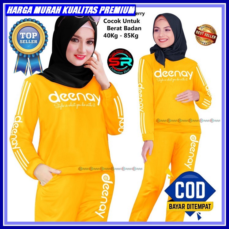 Rocella Series Zamora Jogging Setelan Baju Celana Olahraga Senam Jogging Aerobic Lari Sepeda Basket 