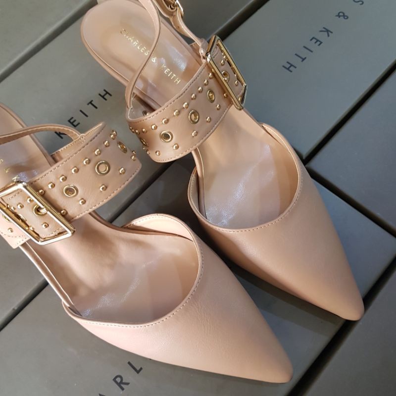 shoes ck 13371 (nude &amp;white)