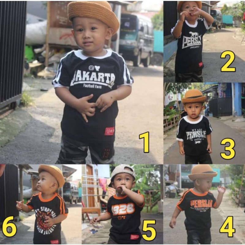kaos persija anak