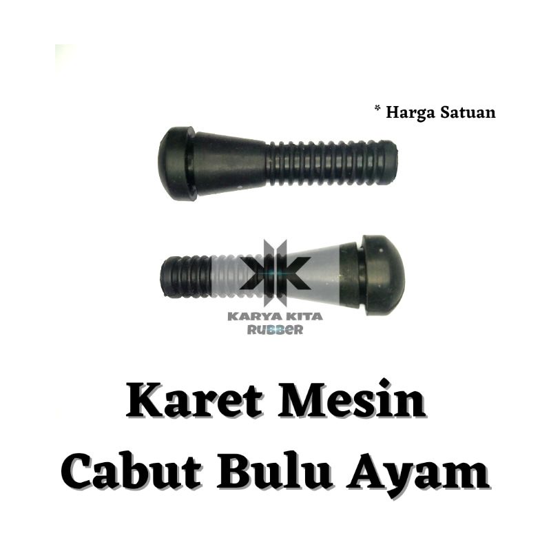 Karet Cabut / Mesin Pencabut Bulu Ayam / Rubber Plucker