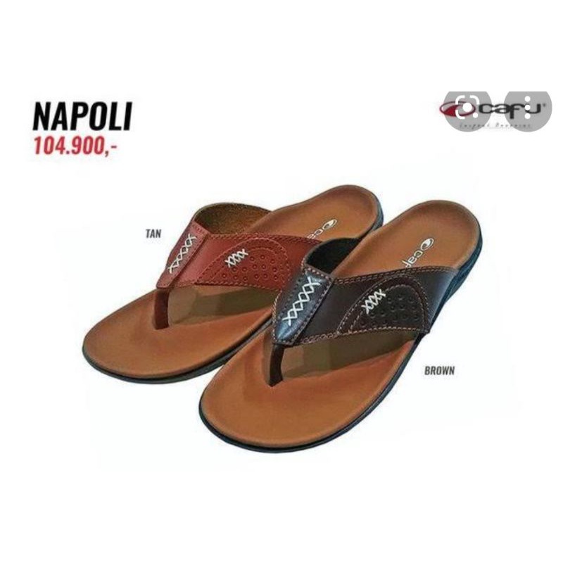sandal pria cafu Napoli original