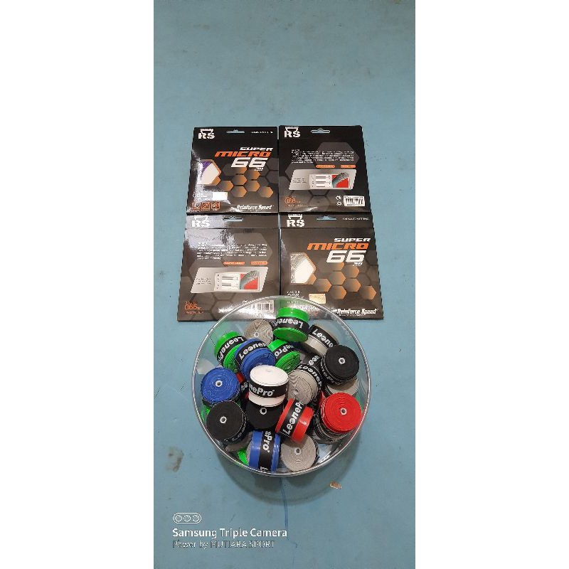 RAKET NEW RS SOLITAIRE LTE dan ISOBLADE NEO-2 KOMPLIT MURAH  Tinggal  Pakai