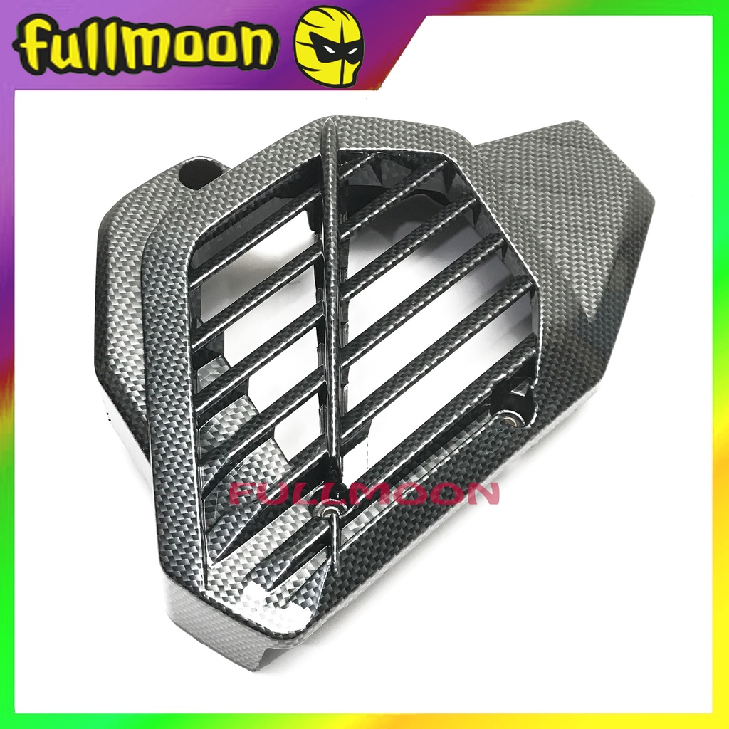 TUTUP RADIATOR VARIO 125 CBS BOHLAM PCX 150 2014 2016 WARNA KARBON