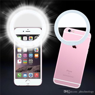 Selfie Ring Light, LED Selfie ring cahaya lampu vlog