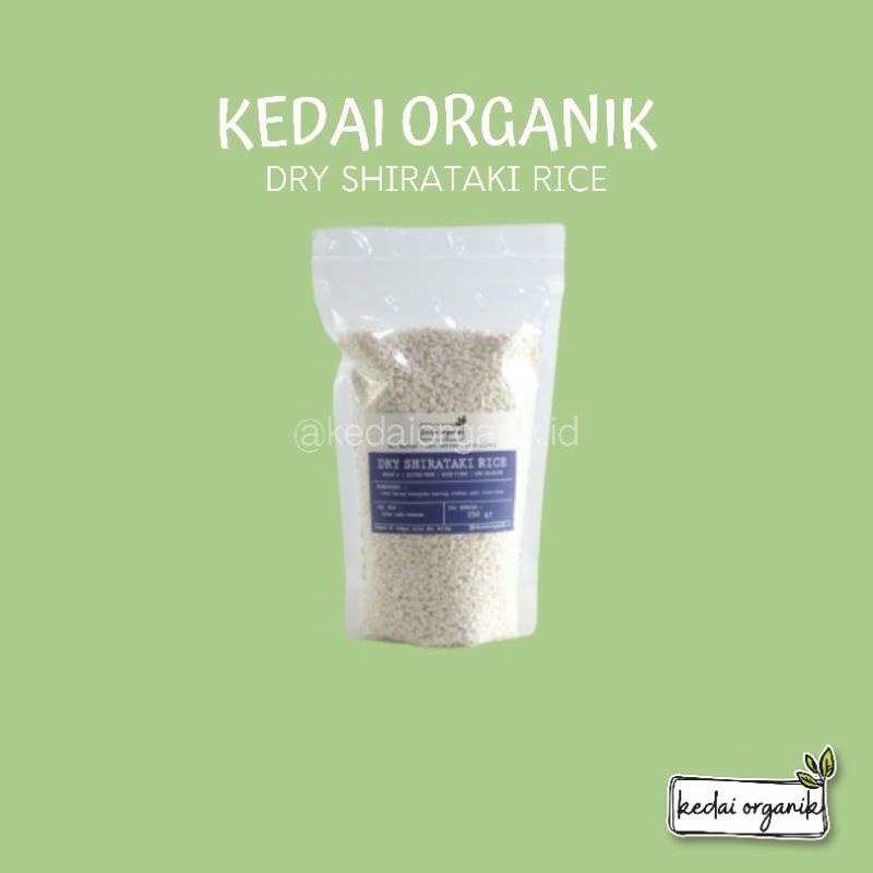 

Beras Shirataki / Konnyaku Rice / Beras Konnyaku Keto Diet Low Carbo 250gr