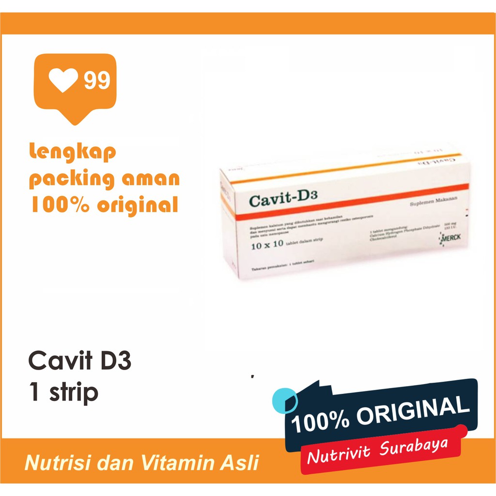 CAVIT D3 1 STRIP