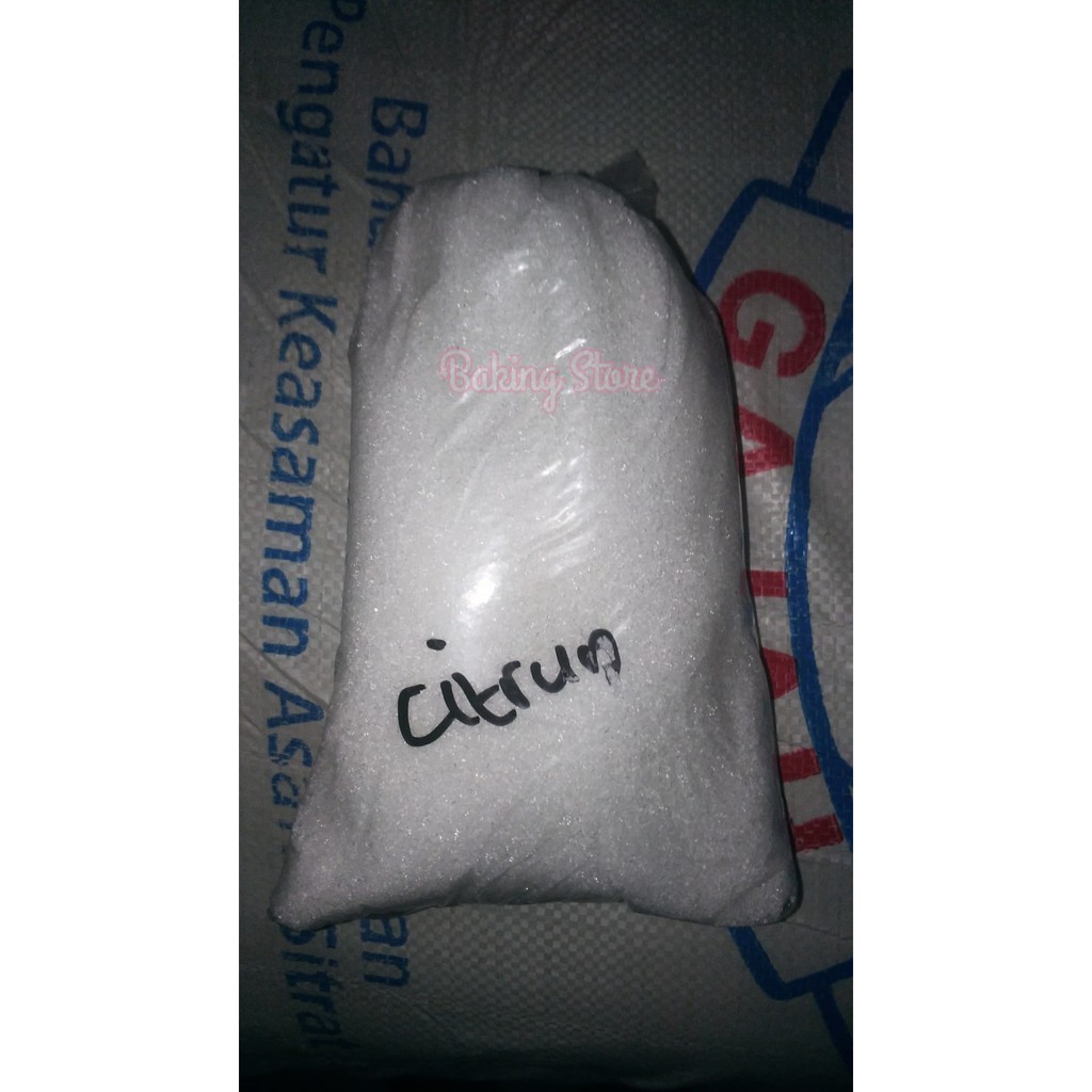 Citrun – Citric Acid Acid Cap Gajah Repack 1kg