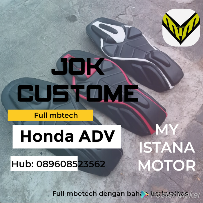 JOK HONDA ADV MODIFIKASI