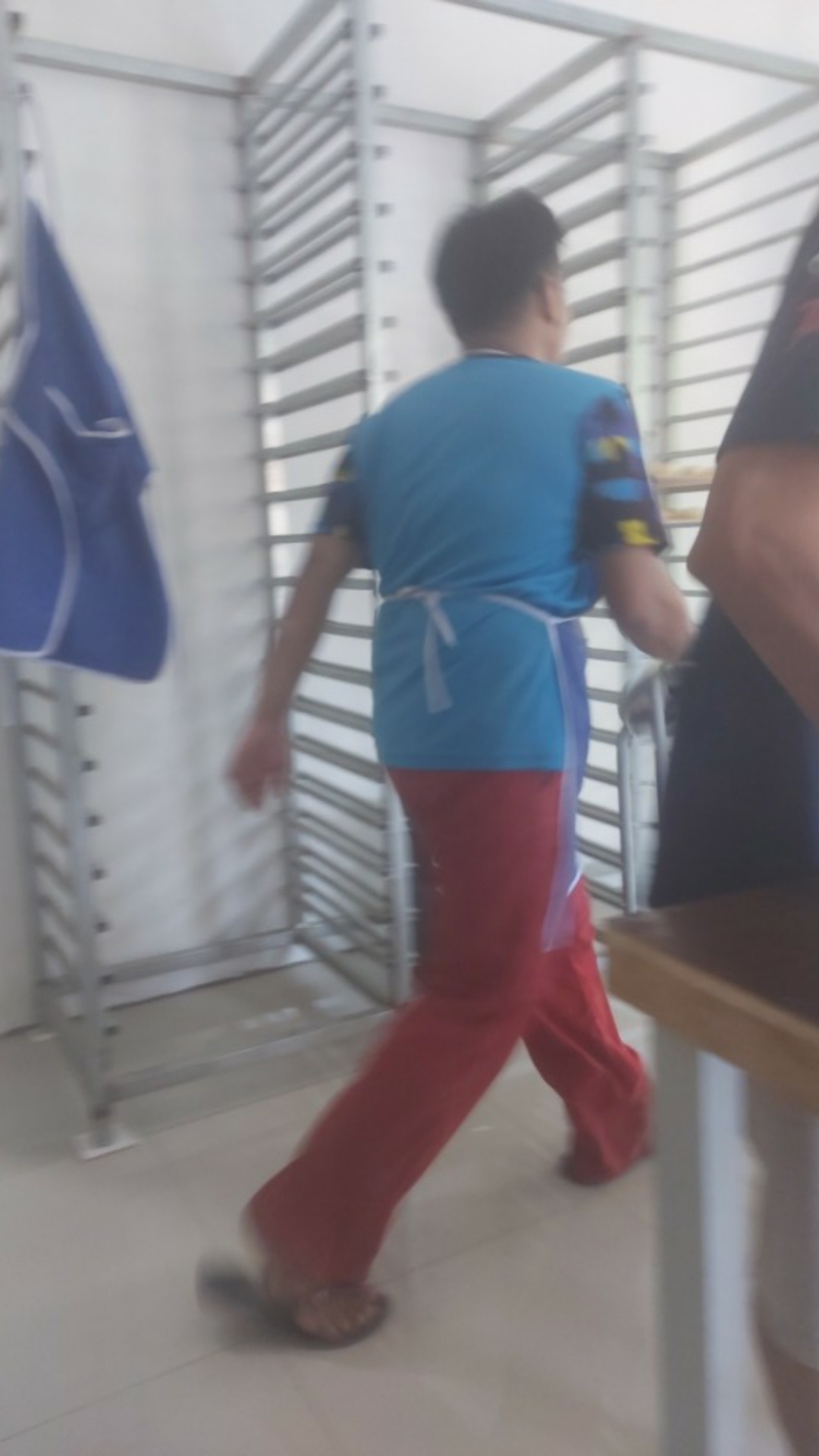 Promo Cod Celemek Apron Dewasa Plus Topi Koki Chef