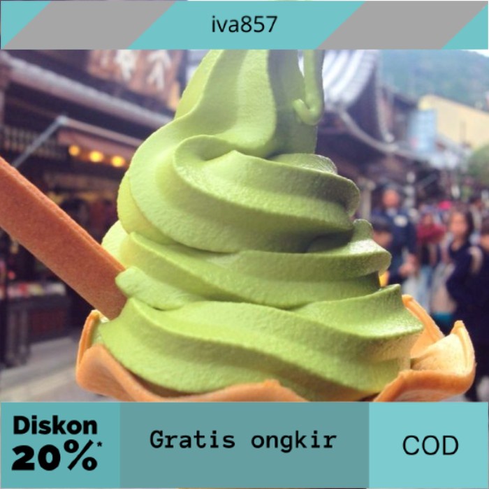 

PROMO Soft Ice Cream Powder Milkas. Bubuk Instant Soft Ice Cream - Strawberi GRATIS ONGKIR