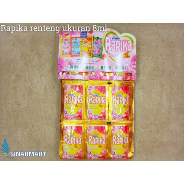 PELICIN RAPIKA 12x8ML RENTENG / RENCENG / SACHET