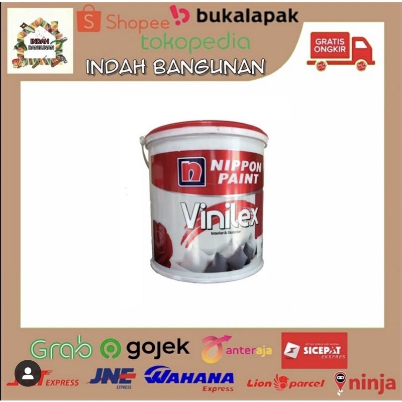 Cat Vinilex Nippont paint 1 kg / 5 kg Cat tembok eksterior