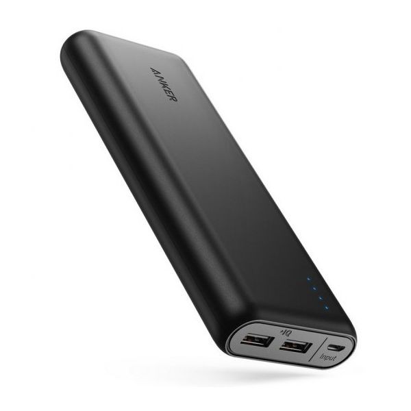 PowerBank Anker PowerCore 20100 mAh Black - A1271 - Hitam