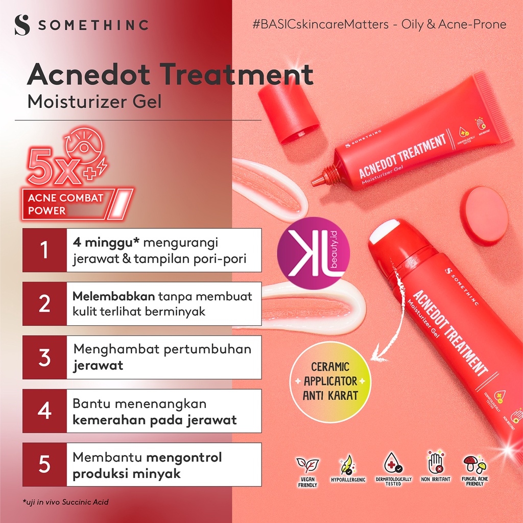 SOMETHINC ACNEDOT Treatment Moisturizer Gel