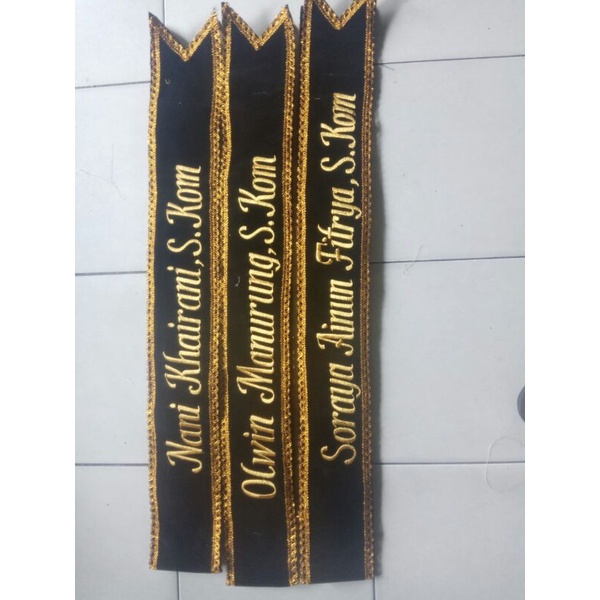 SELEMPANG WISUDA  MEDAN( COD ), RENDA    ( 1 HARI JADI )-8