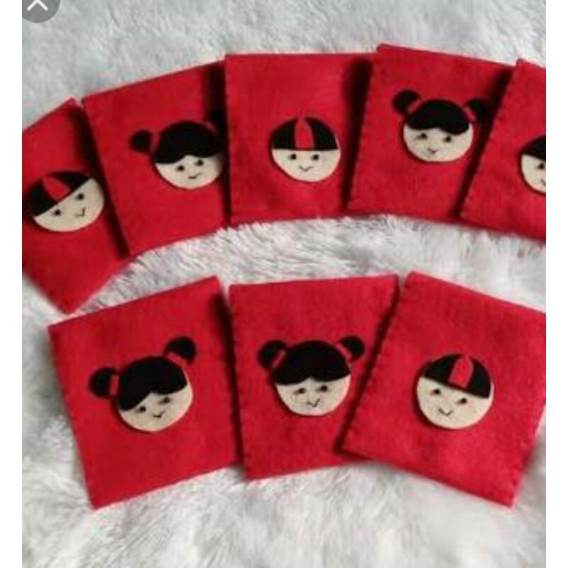 

Angpao flanel tahun baru Cina Angpao Imlek Angpao CNY Amplop Imlek Amplop CNY Angpau Imlek Angpau CNY Angpau lucu Angpau flanel