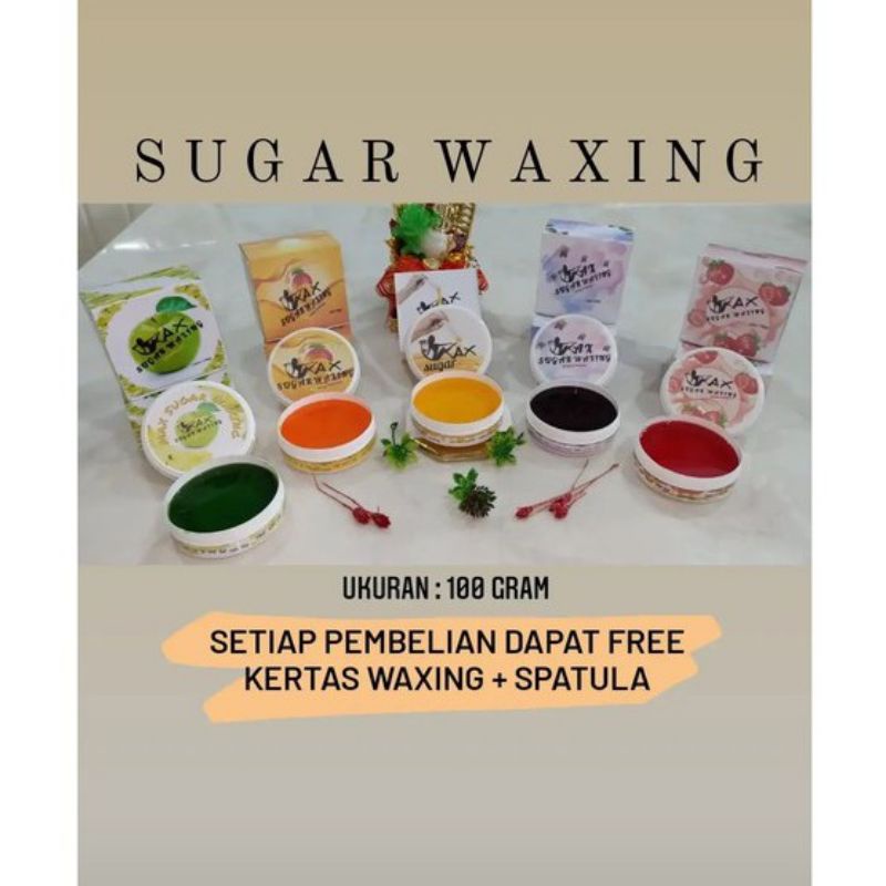 Sugar Waxing / Waxing Alami / Pencabutan Bulu - 100gr
