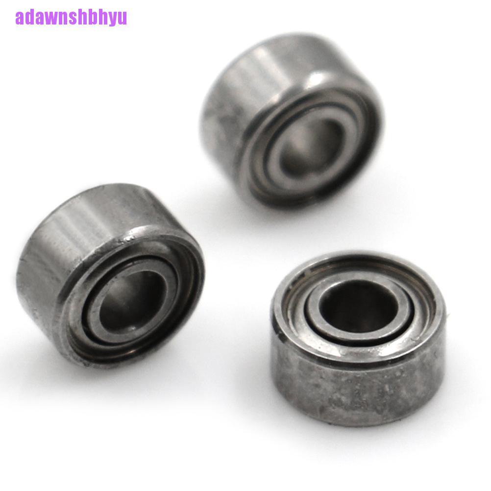 10 Pcs Miniatur Bearing Presisi MR52ZZ Ukuran 2x5 X 2.5mm Untuk Spinner