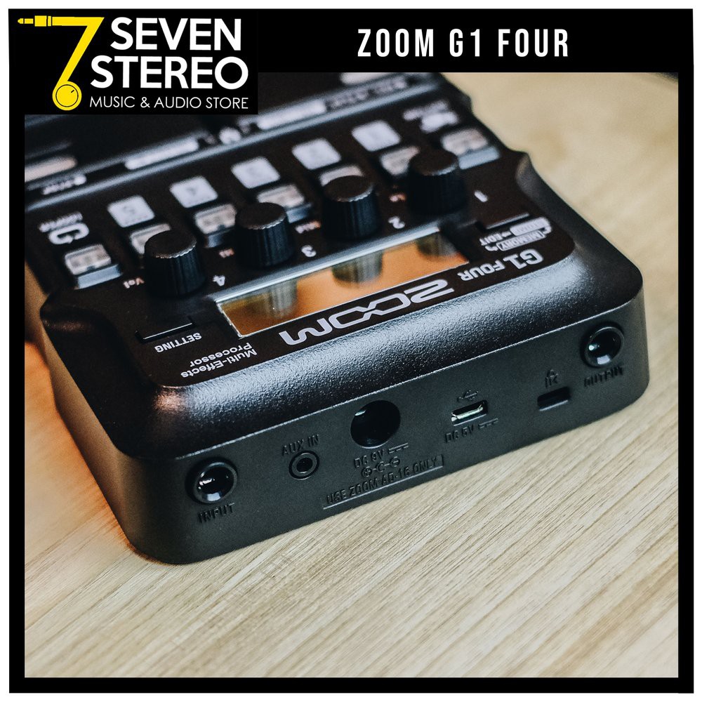 Zoom G1 FOUR Multi Effect Processor