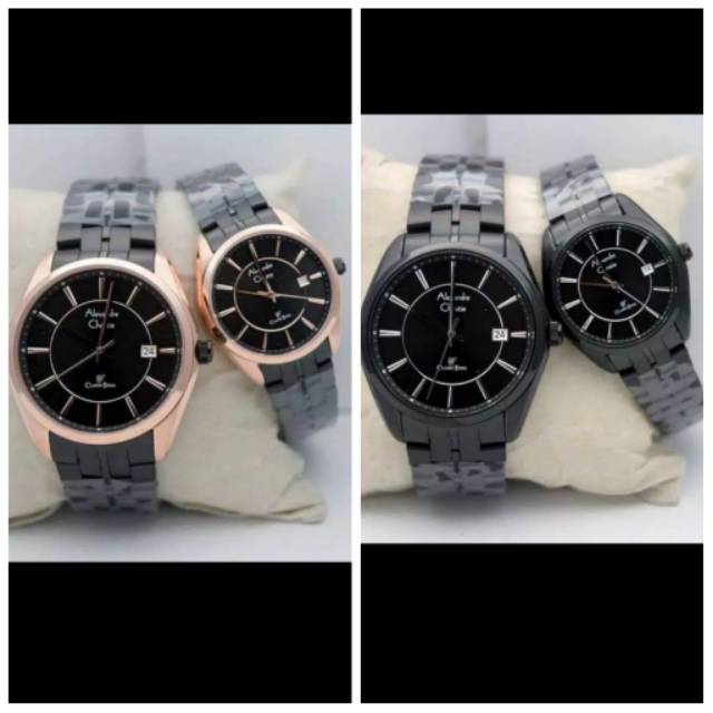 Jam Tangan Alexandre Christie 8578 Couple Original