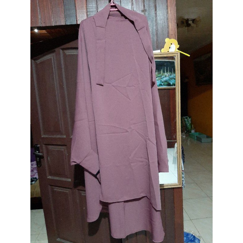 Preloved French Khimar 1 set