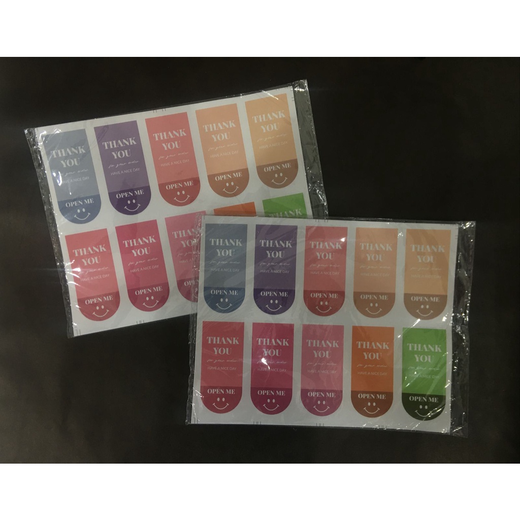 

Stiker Label Open Me/ Stiker Label Olshop