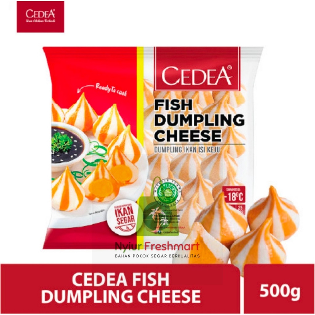 

CEDEA FISH DUMPLING CHEESE 500G