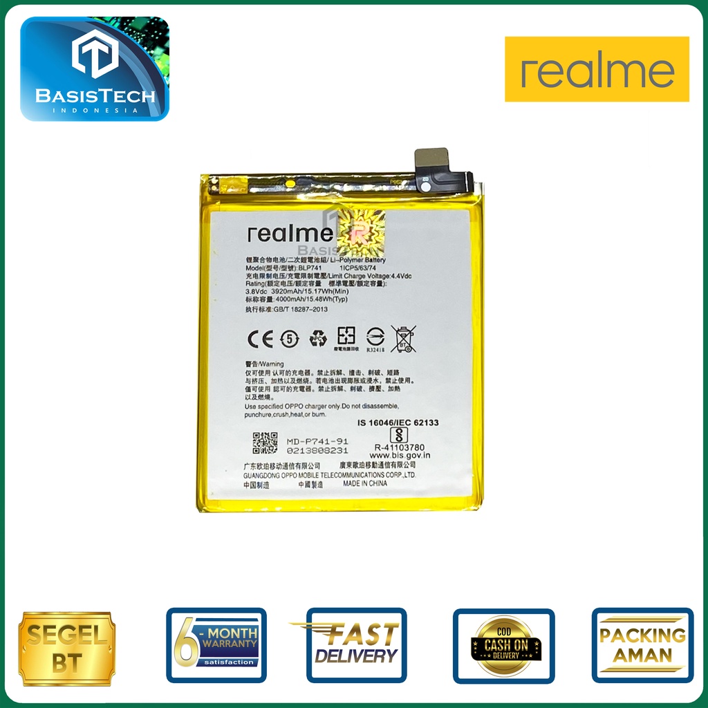 BATERAI REALME XT - BATERAI OPPO REALME XT - BLP741 - ORI99