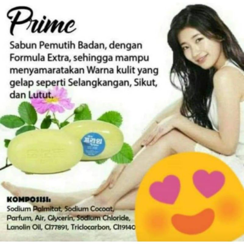 ‼️READY‼️ SABUN KOREA VIRAL BPOM / SABUN MIRACLE || sabun pemutih badan korea / SABUN PRIME korea / sabun whitening