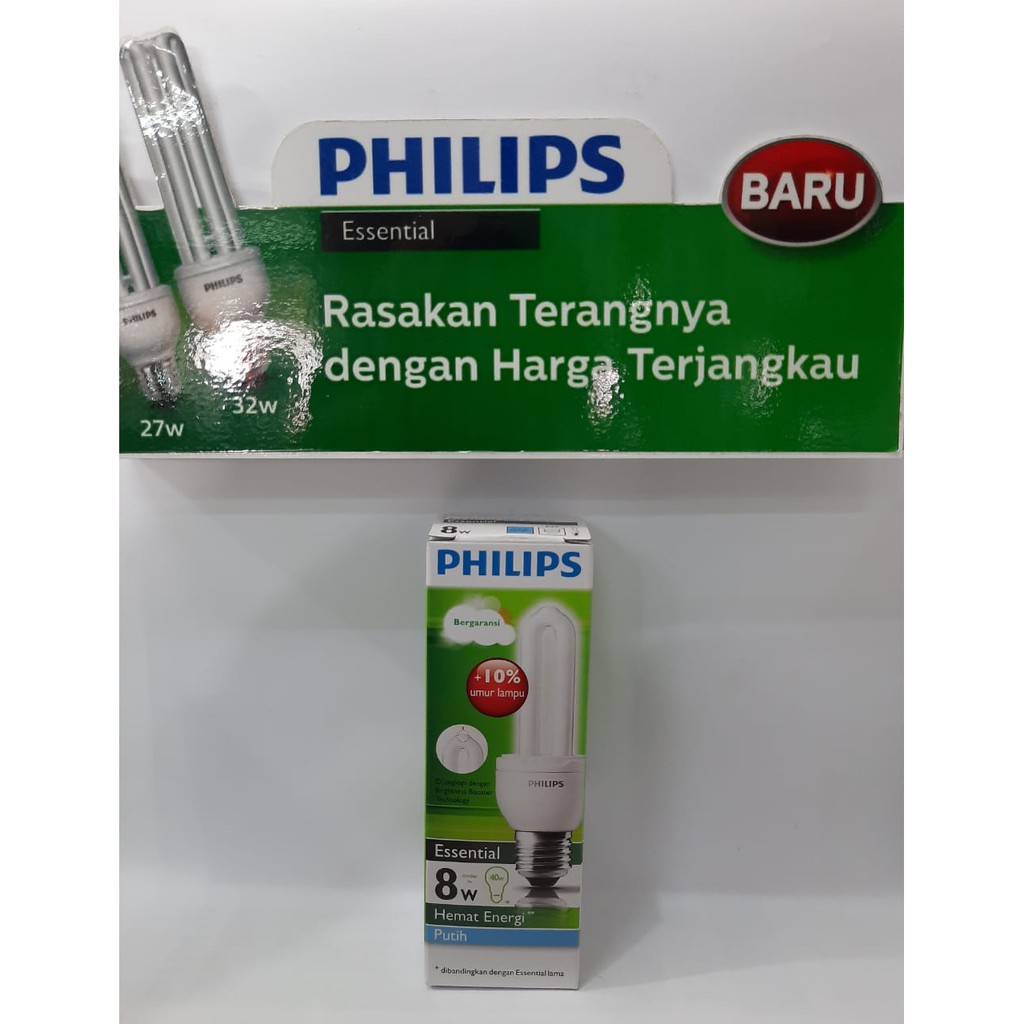 LAMPU PHILIPS ESSENTIAL 8 WATT