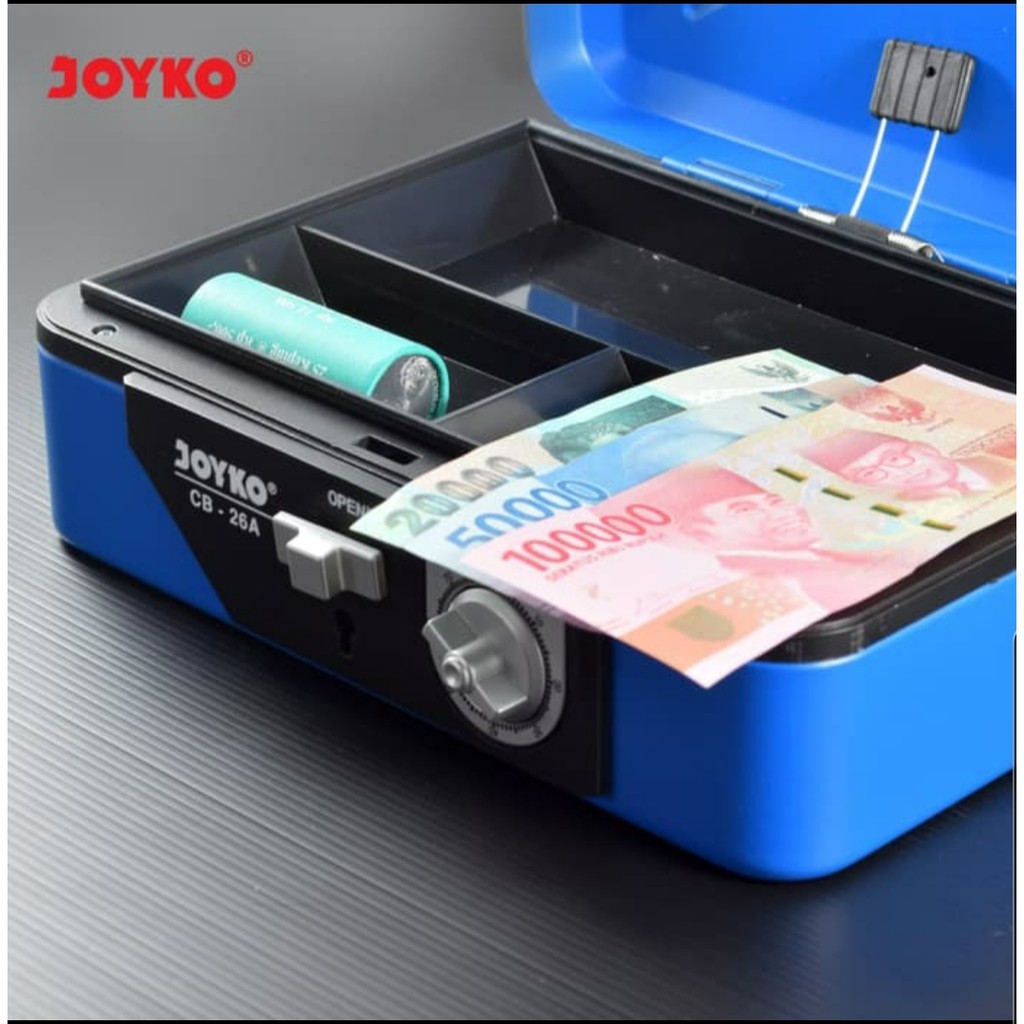 cash box joyko cashbox CB 26A CB-26A kotak simpan tempat uang barang