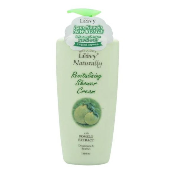 ☘️Yuri Kosmetik☘️ LEIVY Naturally Shower Cream 1150ml