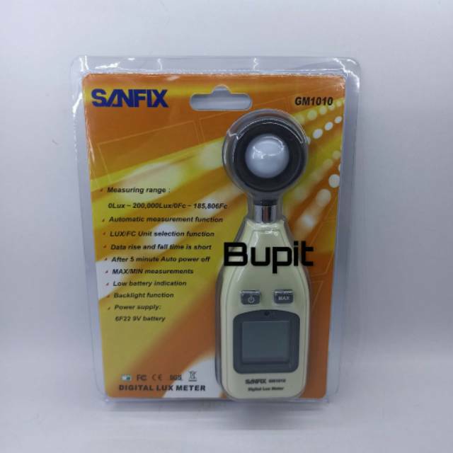 Lux Meter Sanfix GM1010